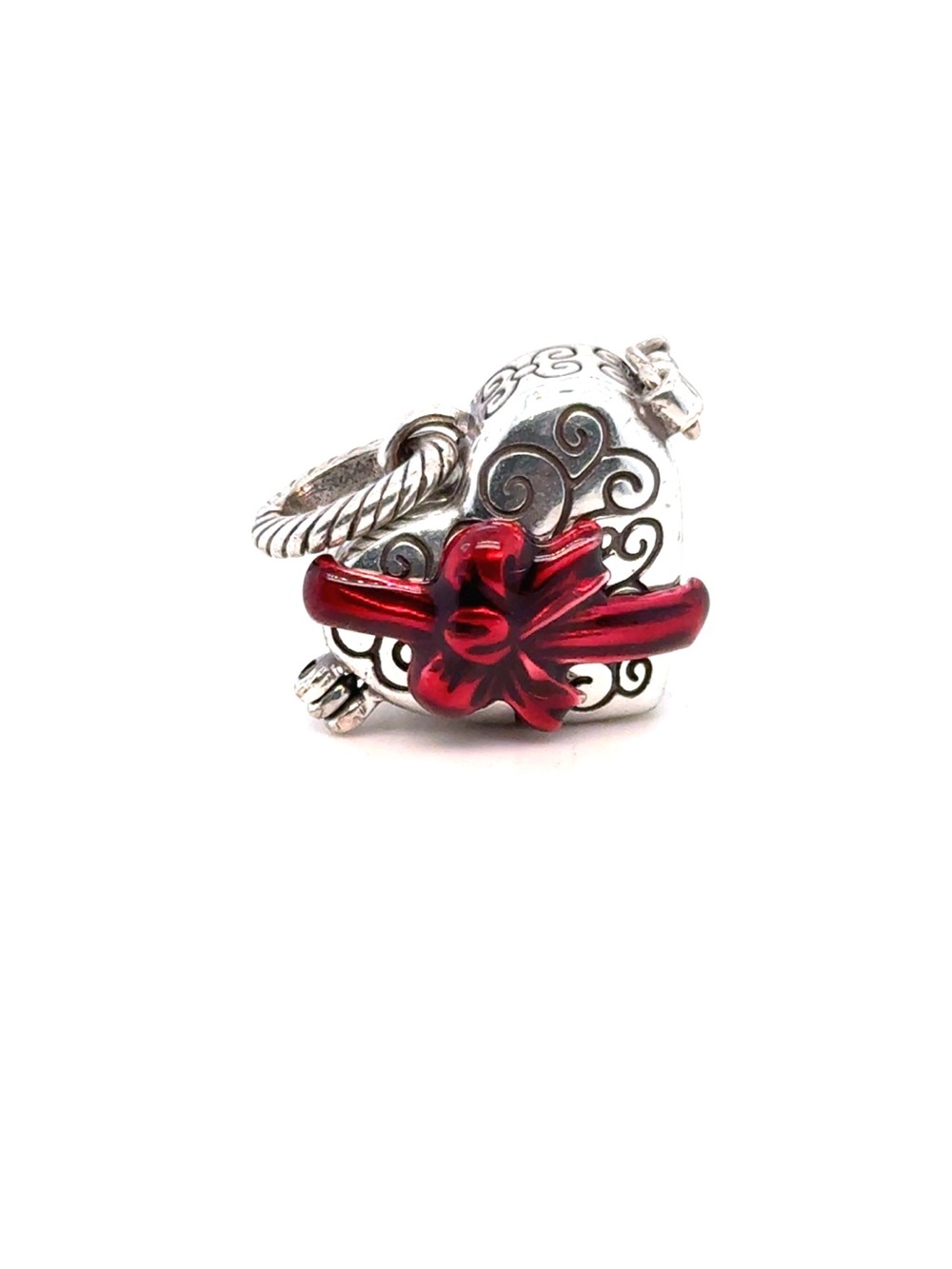 Brighton Box Of Chocolates Heart Charm